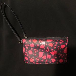 Like new Coach wristlet